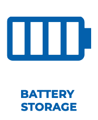 Icon of an battery storage