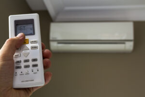 Hand holdind control switch of home air conditioner