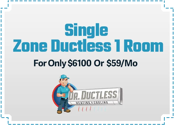 Single Zone Ductless 1 Room